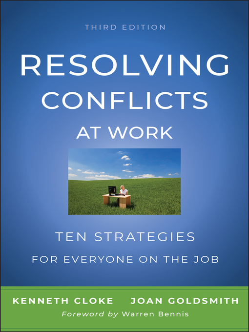 Title details for Resolving Conflicts at Work by Kenneth Cloke - Available